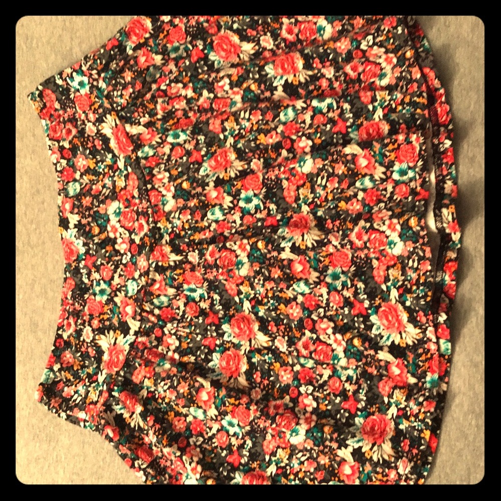Floral Vans Skirt